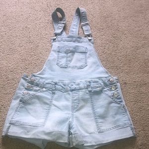 Light-wash Overalls